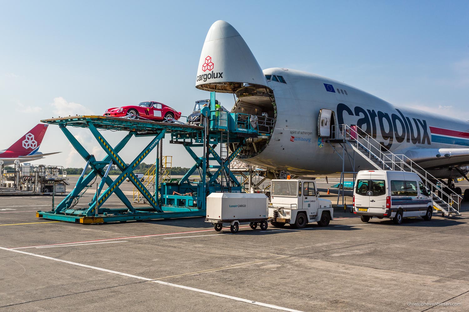 Work with me - Commission Work - Boeing 747 of Luxembourg's Cargolux fleet - Precious Cargo - Photography by Christophe Van Biesen - Luxembourg Landscape and Travel Photographer