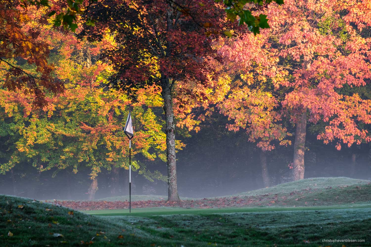 Work with me - Commission Work - Golf Club Grand Ducal Luxembourg Senningerberg - Hole 9 - Photography by Christophe Van Biesen - Luxembourg Landscape and Travel Photographer