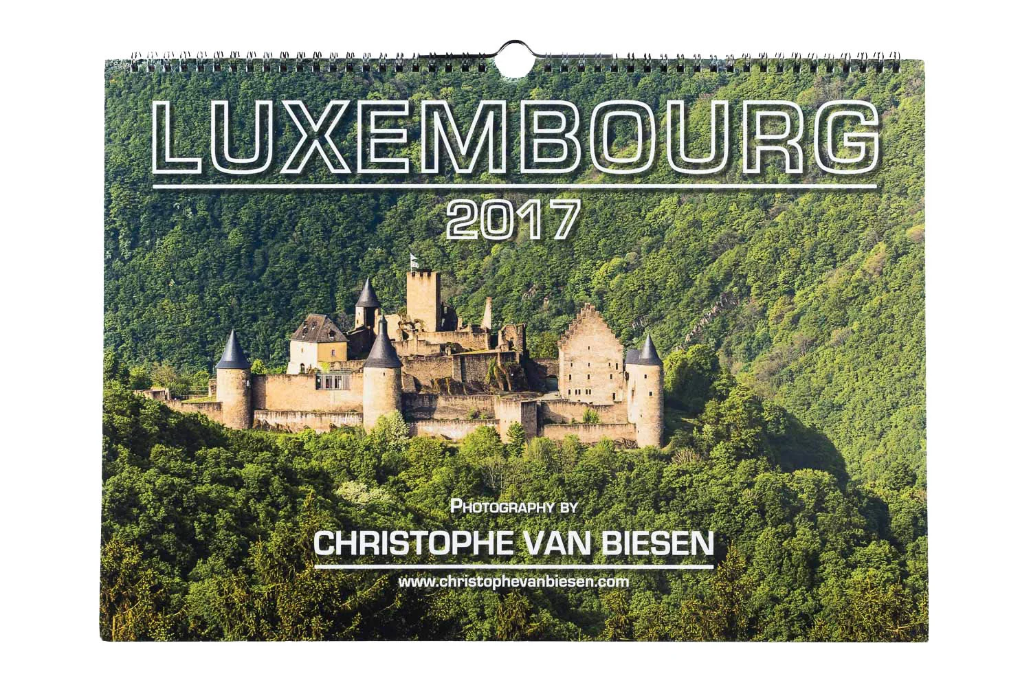Luxembourg Calendar 2017 - Annual Calendar - Photography by Christophe Van Biesen - Luxembourg Landscape and Travel Photographer