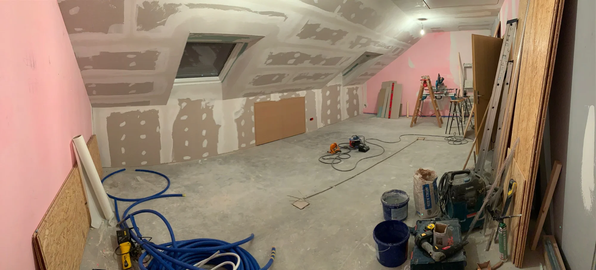 Work in progress - Renovations on new photography studio