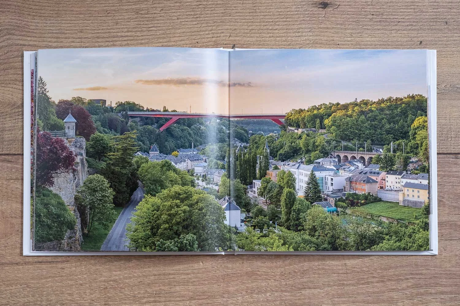 Luxembourg City through the seasons - Book - Coffee Table Book - Photography Book - Gift Book - Inside the Book - Christophe Van Biesen