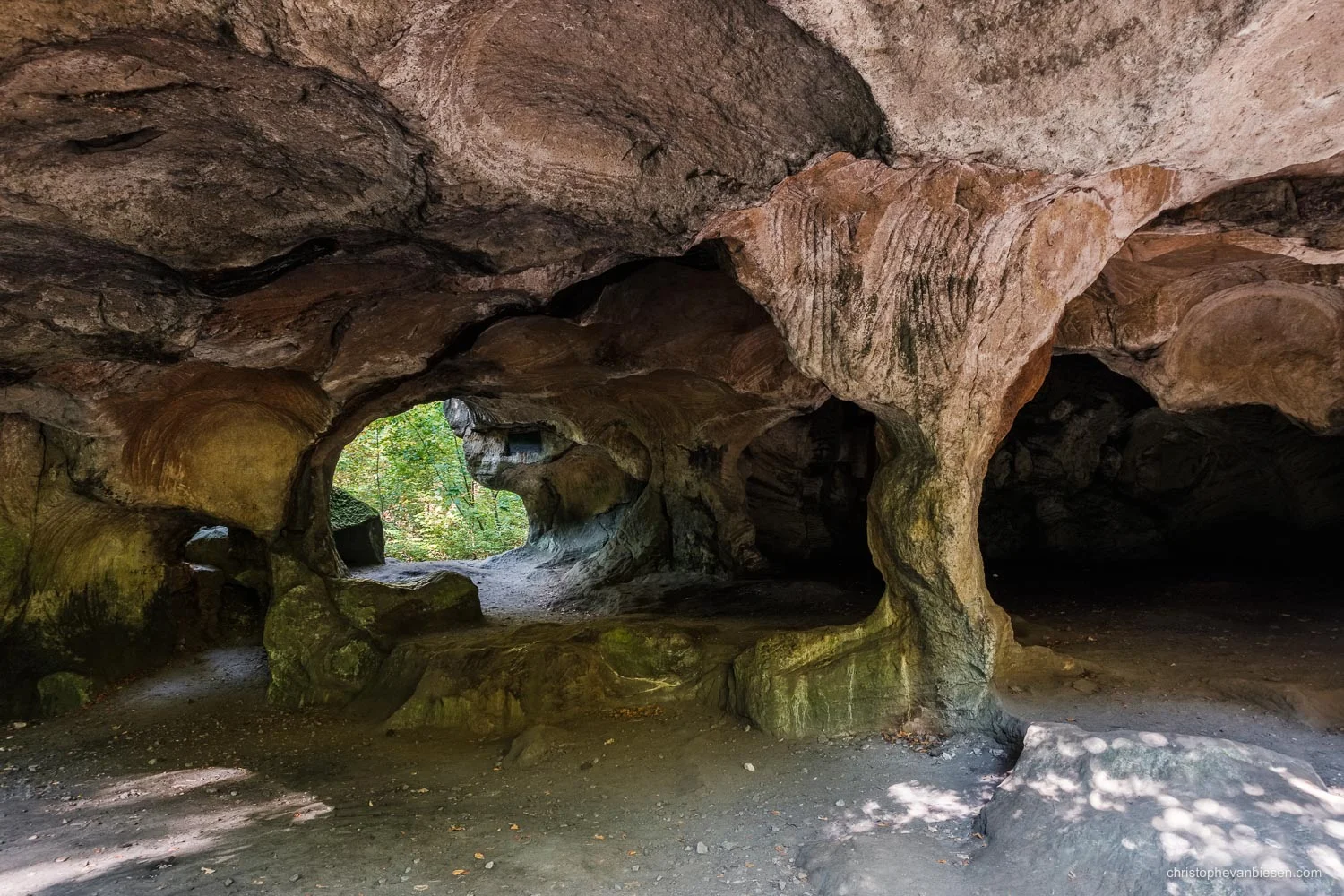 Visit the Mullerthal - Luxembourg - Hohllay cave in the Mullerthal region in Luxembourg - Mullerthal Cave