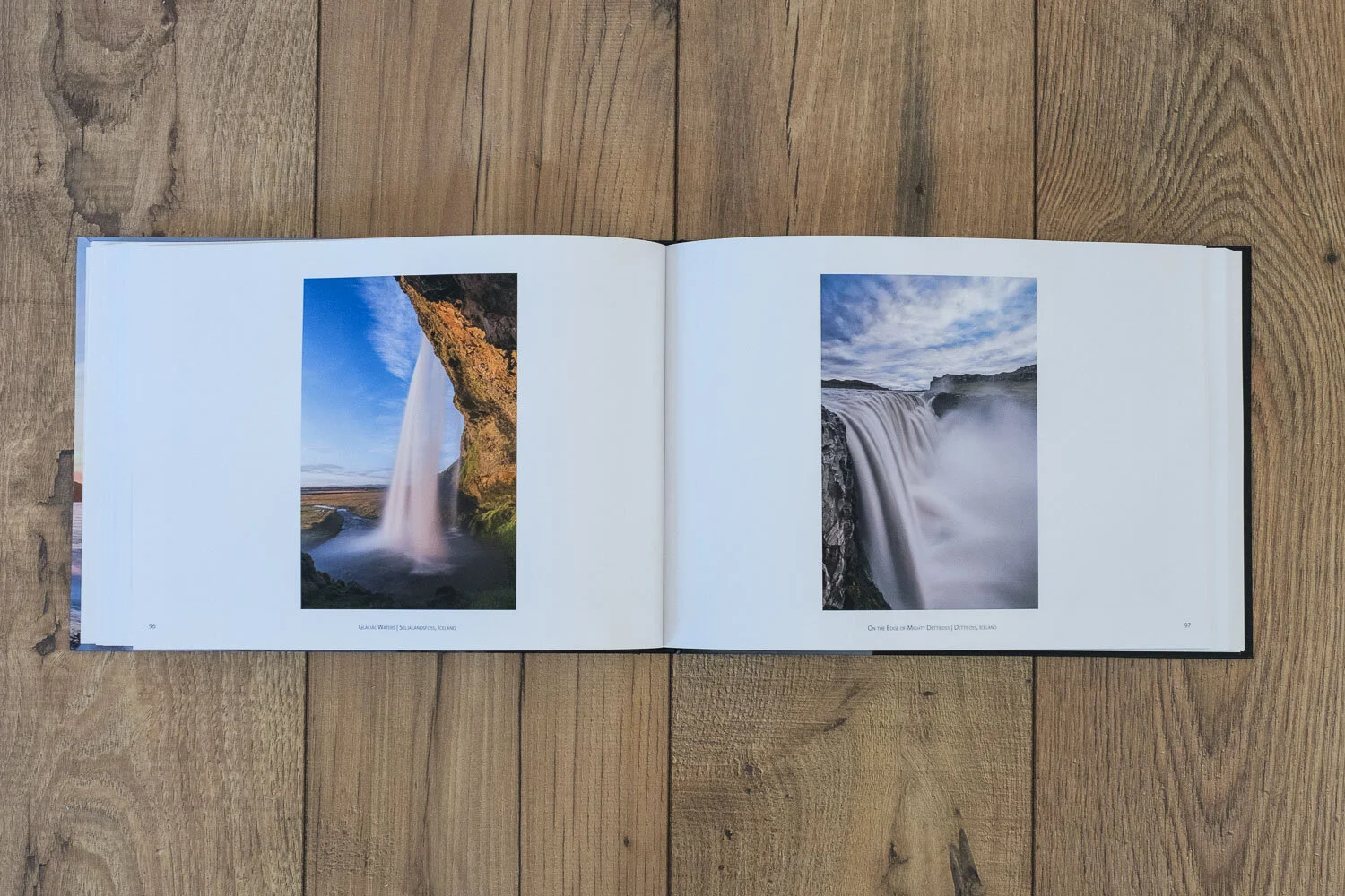 Coffee Table Book - Photography Book - Am Tunnel Exhibition - Home and Away - Landscapes by Christophe Van Biesen - Inside the Book