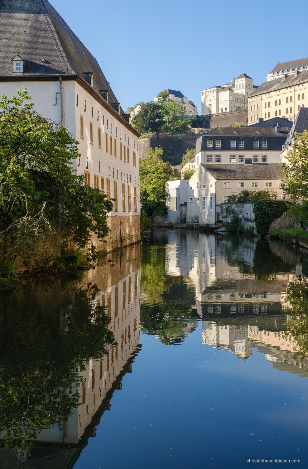 Reflections in the Alzette river
