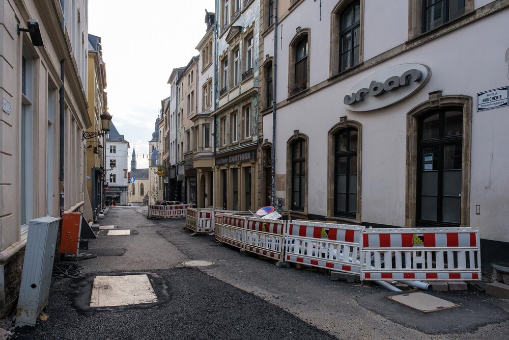 Blog - Luxembourg City under Lockdown - Quarantine in the Grand Duchy - Photographer Journal - Urban - Photography by Christophe Van Biesen - Luxembourg Street Photographer