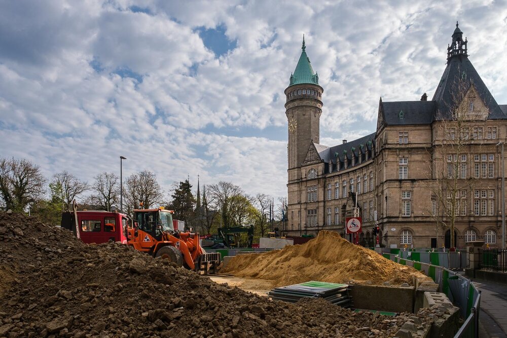 Blog - Luxembourg City under Lockdown - Quarantine in the Grand Duchy - Photographer Journal - Avenue de la Liberté - Photography by Christophe Van Biesen - Luxembourg Street Photographer