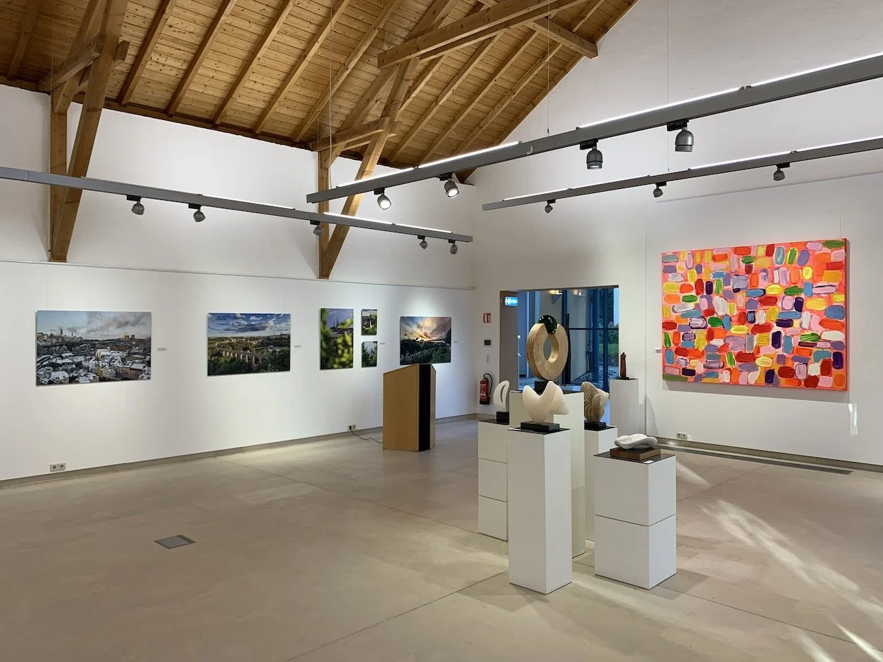 Collective exhibition at the Galerie "Op der Kap"