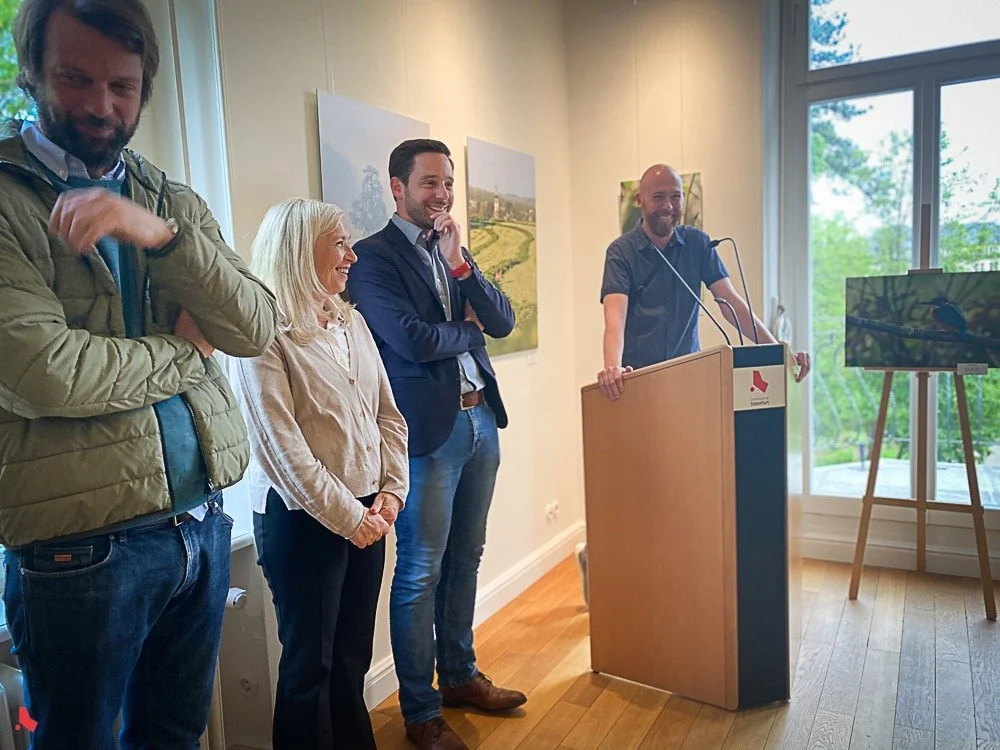 Visions éphémères - Exposition Villa Collart Steinfort Stengefort - Christophe Van Biesen - Photographe Paysage Animalier_Vernissage