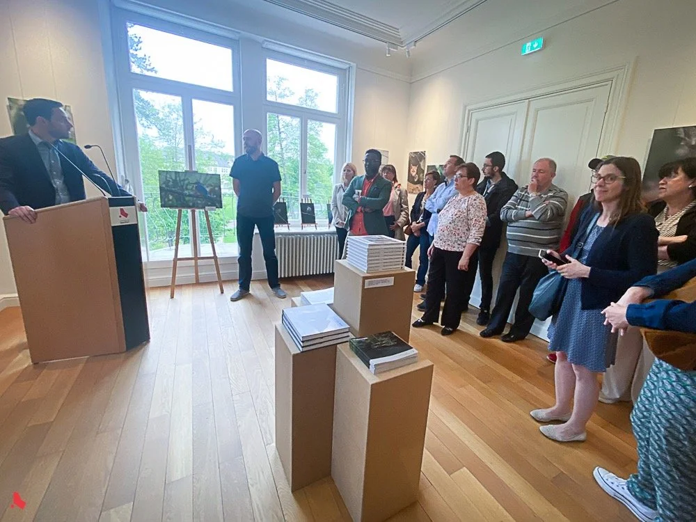 Visions éphémères - Exposition Villa Collart Steinfort Stengefort - Christophe Van Biesen - Photographe Paysage Animalier_Vernissage
