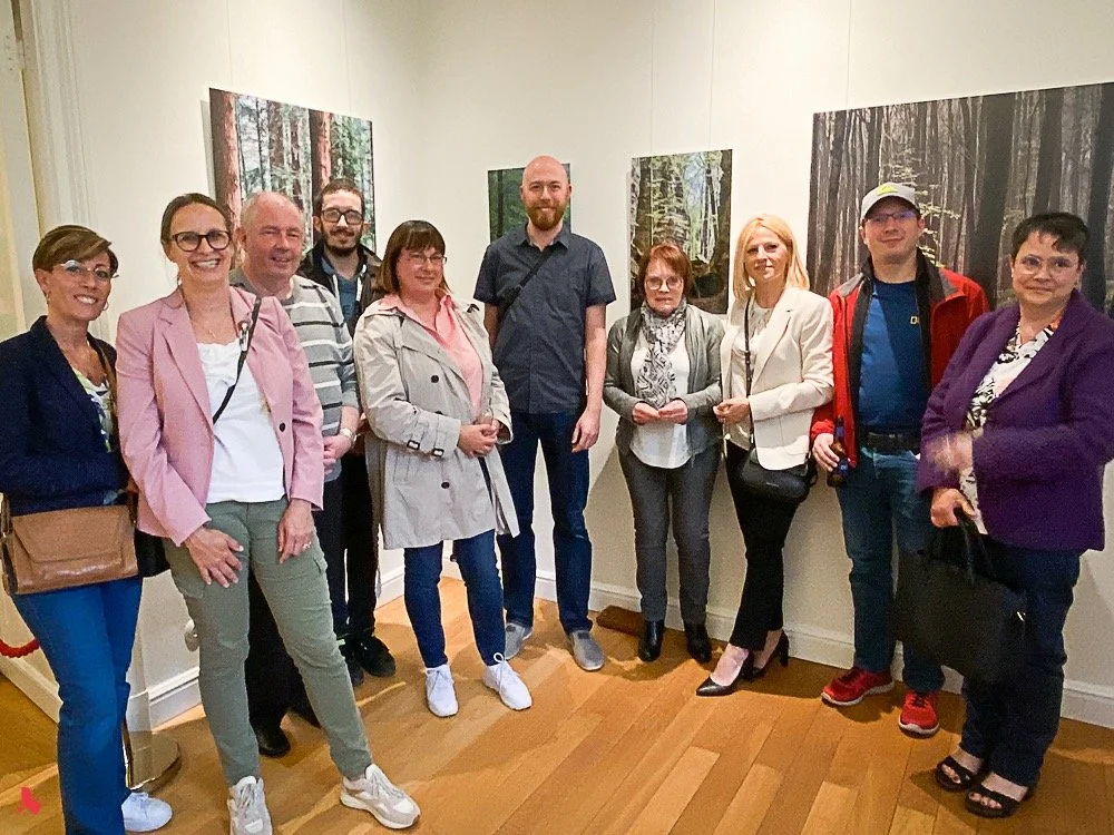 Visions éphémères - Exposition Villa Collart Steinfort Stengefort - Christophe Van Biesen - Photographe Paysage Animalier_Vernissage