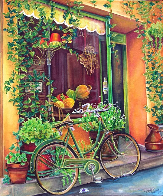 On a Street in Saint Remy