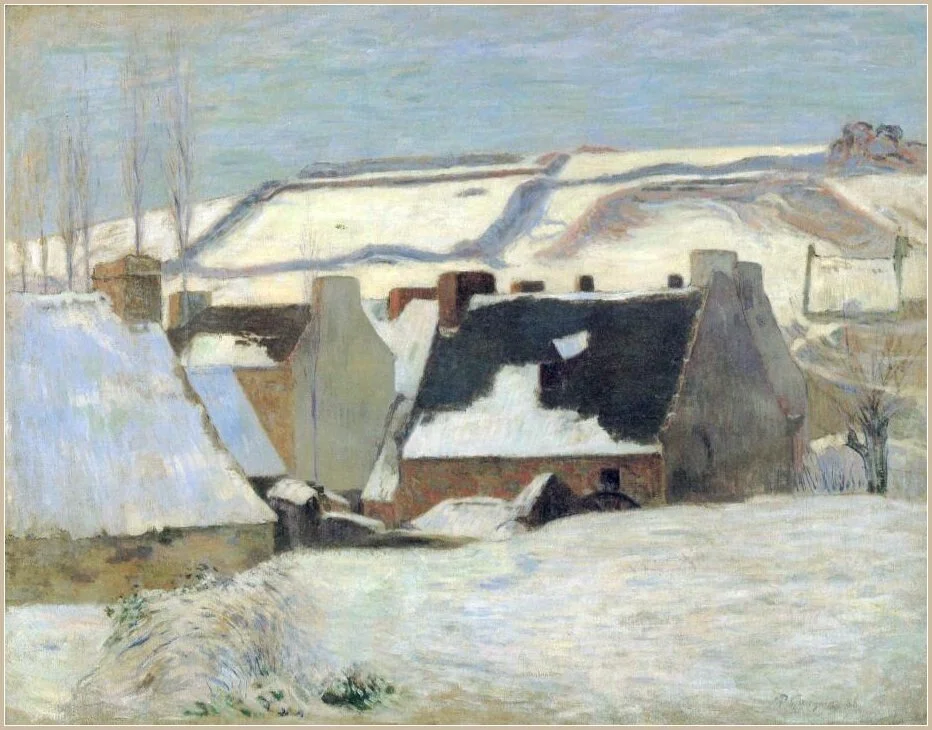  Gauguin: Pont-Aven sous la neige 1988 