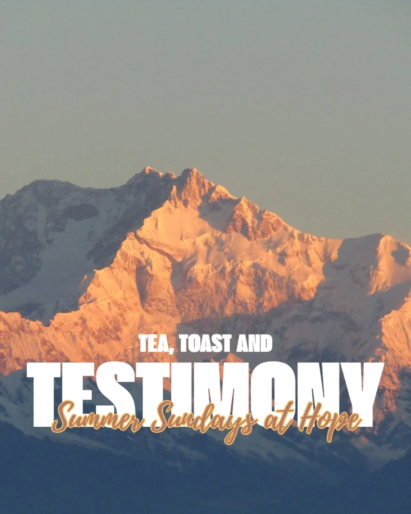 Summer Sundays are back, and this year is all about testimony.

Join us throughout August, as we hear from members of our community about what their lives were like before they encountered Christ, what led them to encounter or make a decision to foll