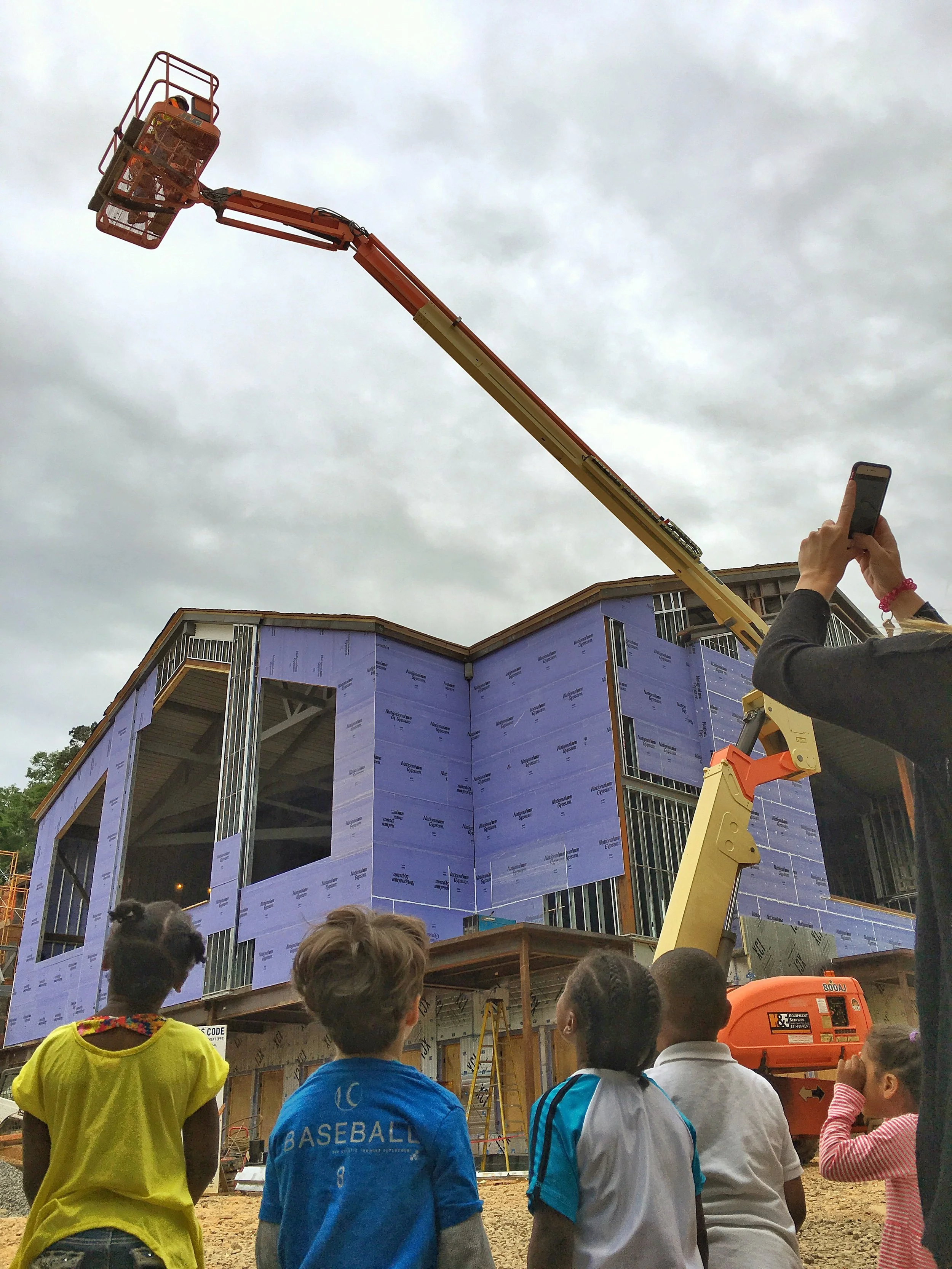 A visit to the job site