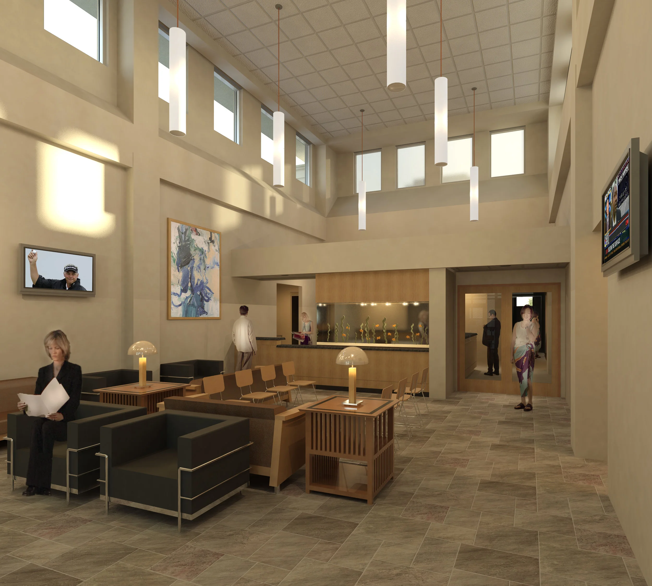 Lobby at Prostate Health Center
