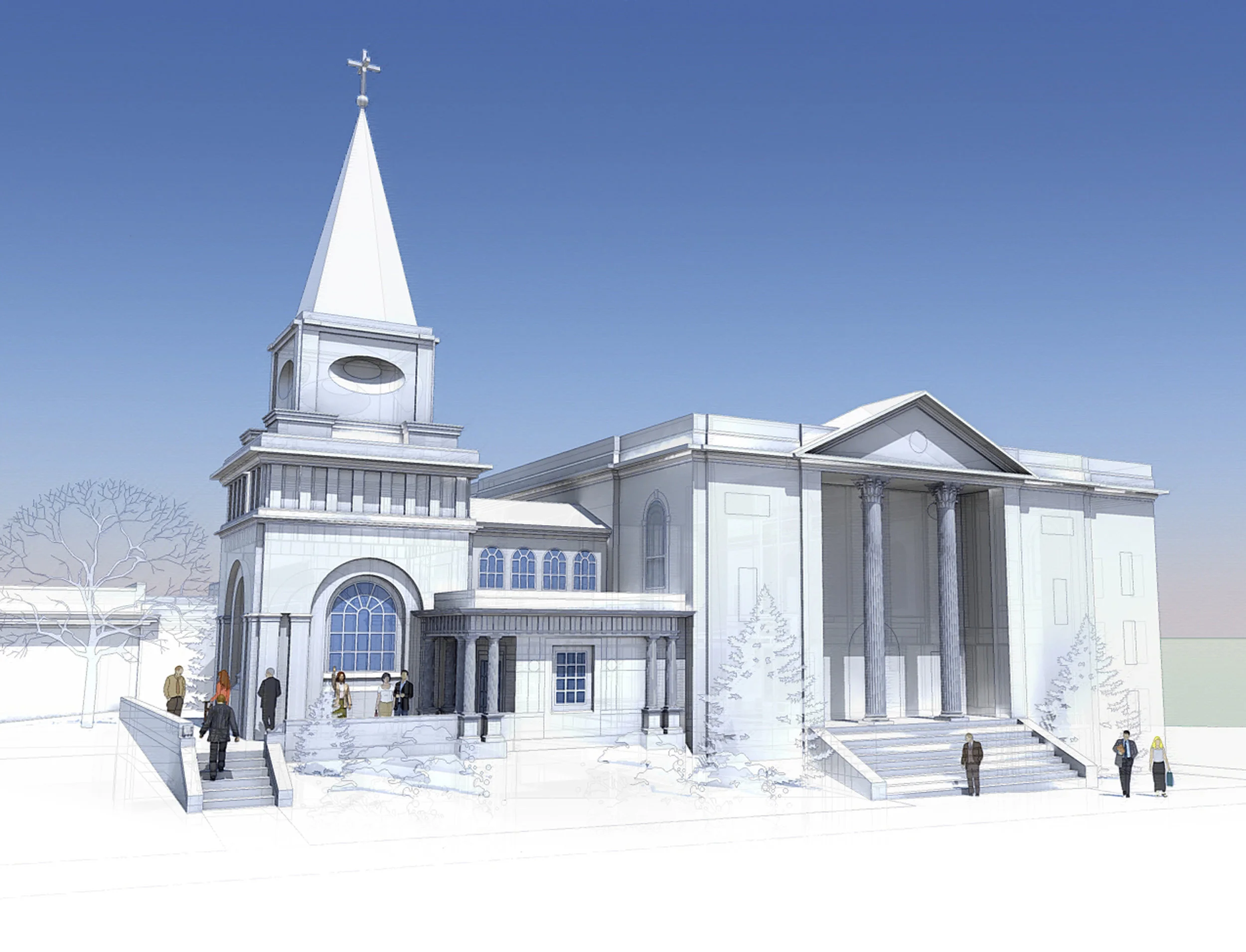 Proposed Addition to First Baptist Church