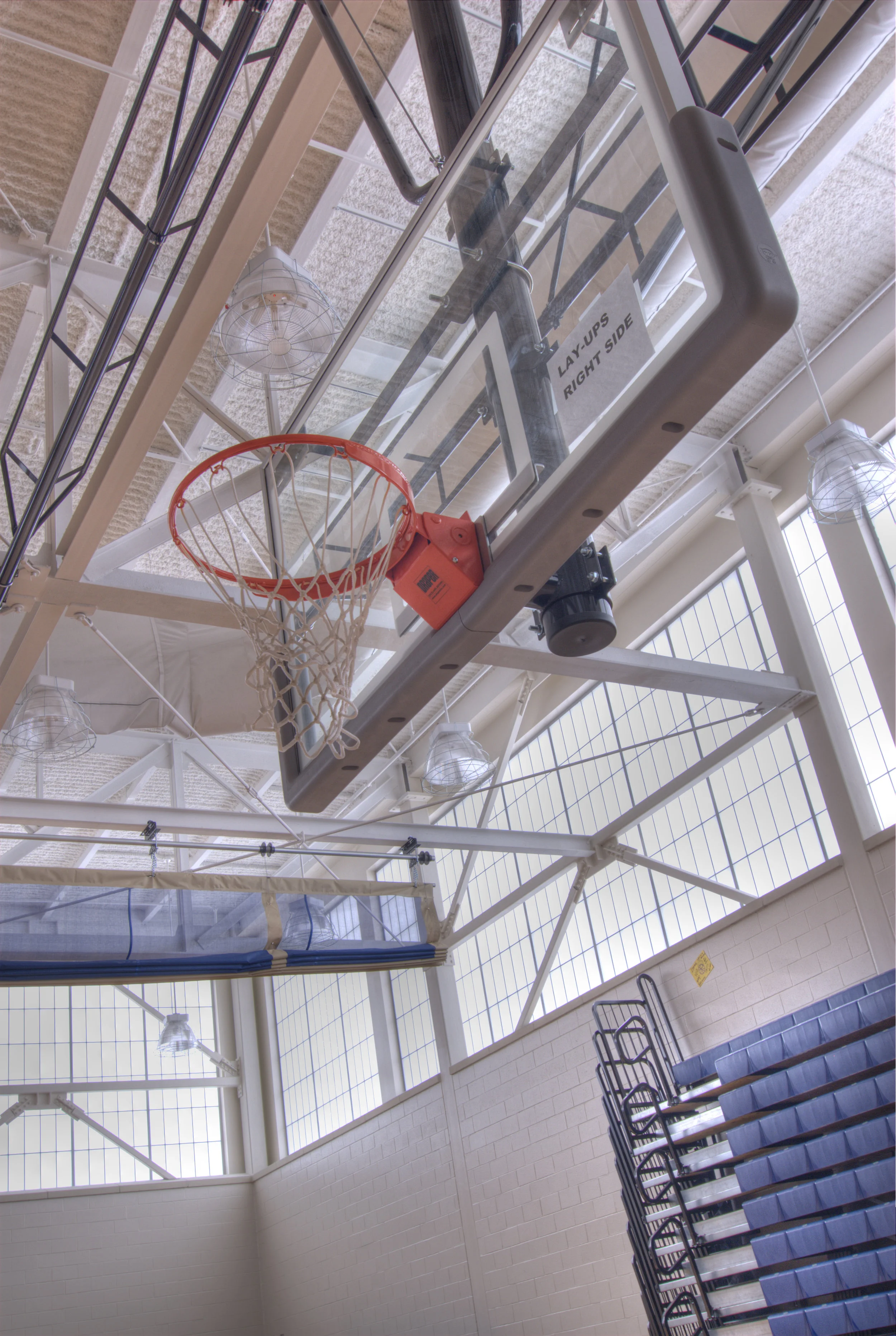 Gymnasium at Mills Park Middle School