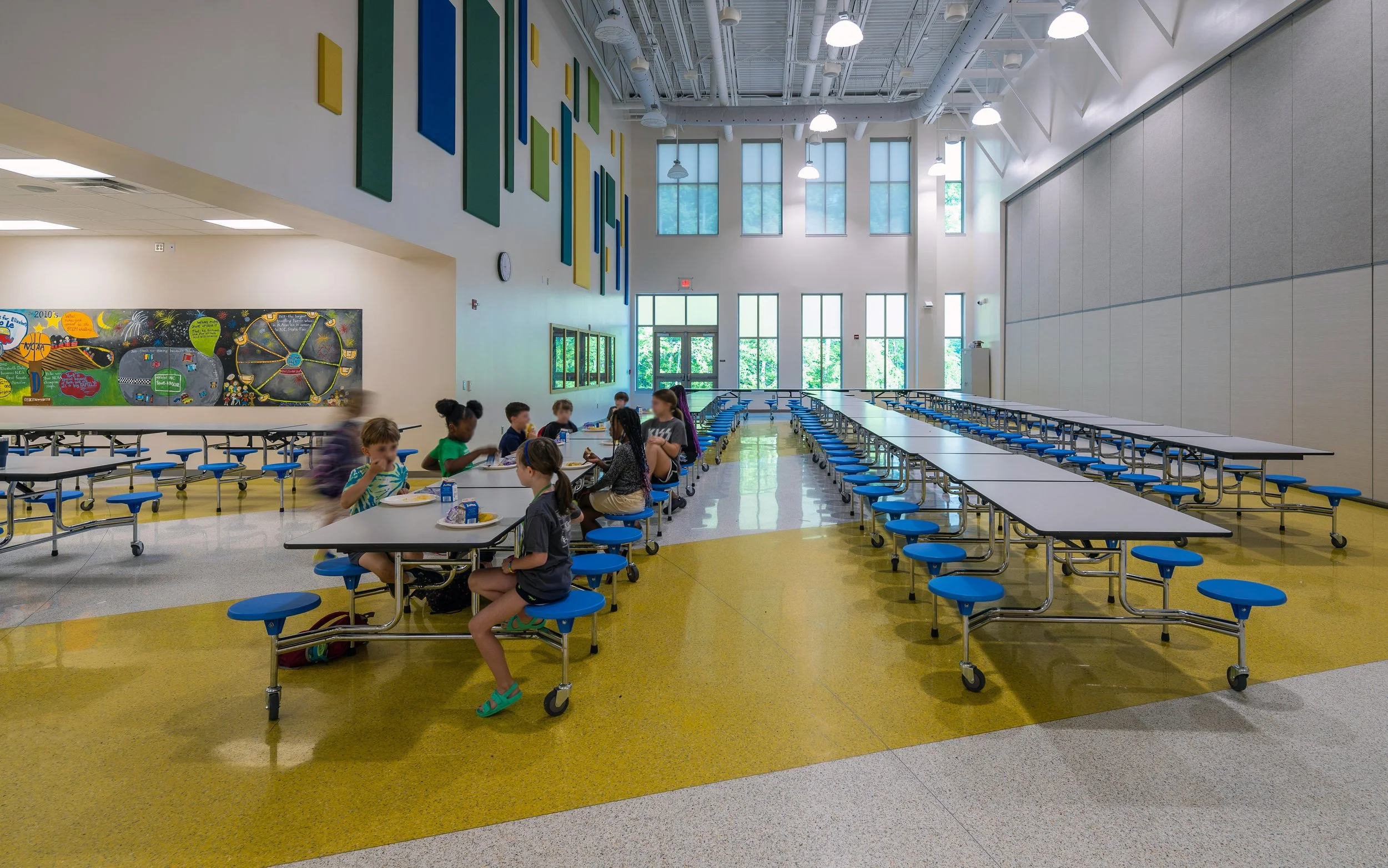 Cafeteria at York Elementary School
