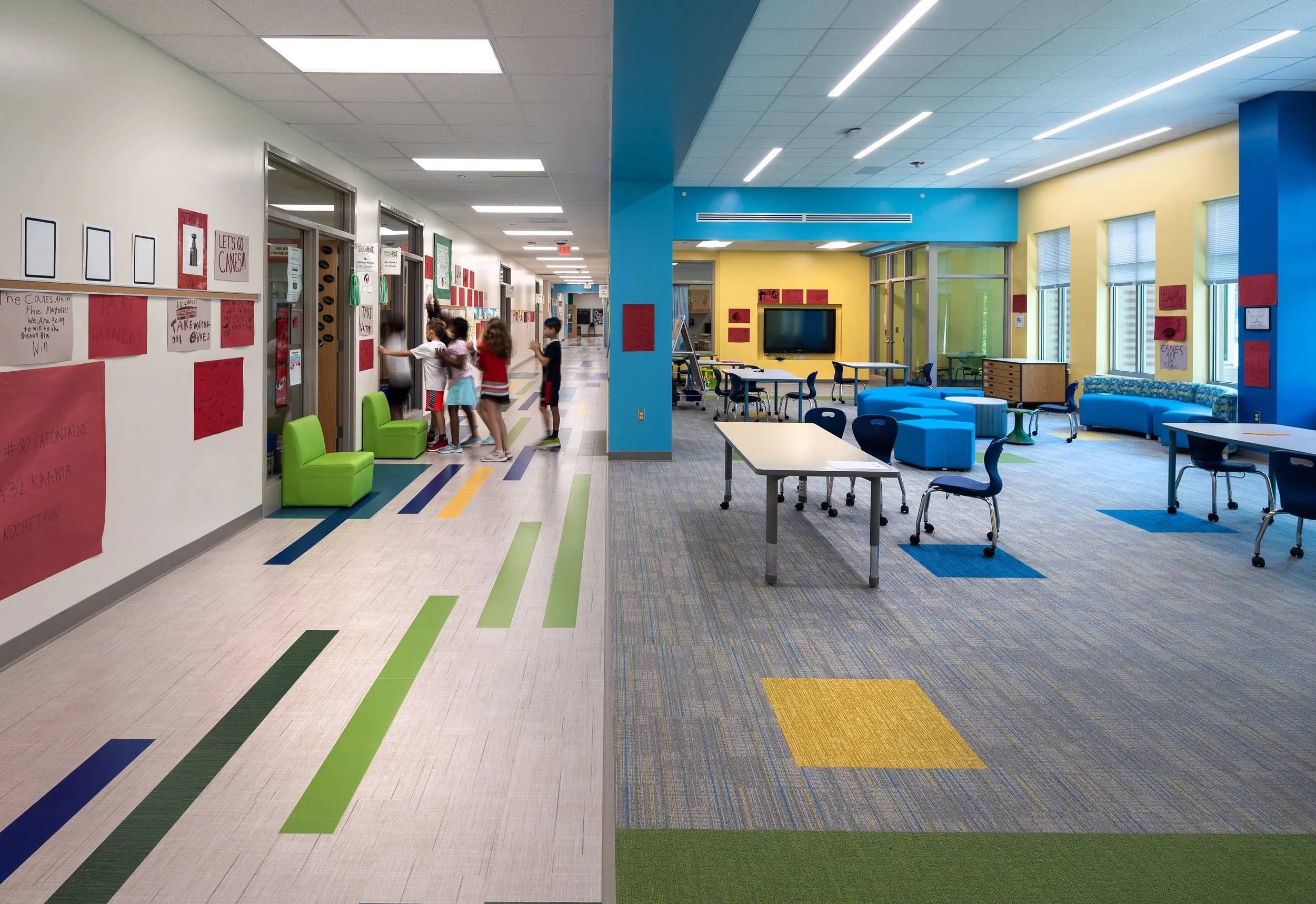 Learning Commons at York Elementary School