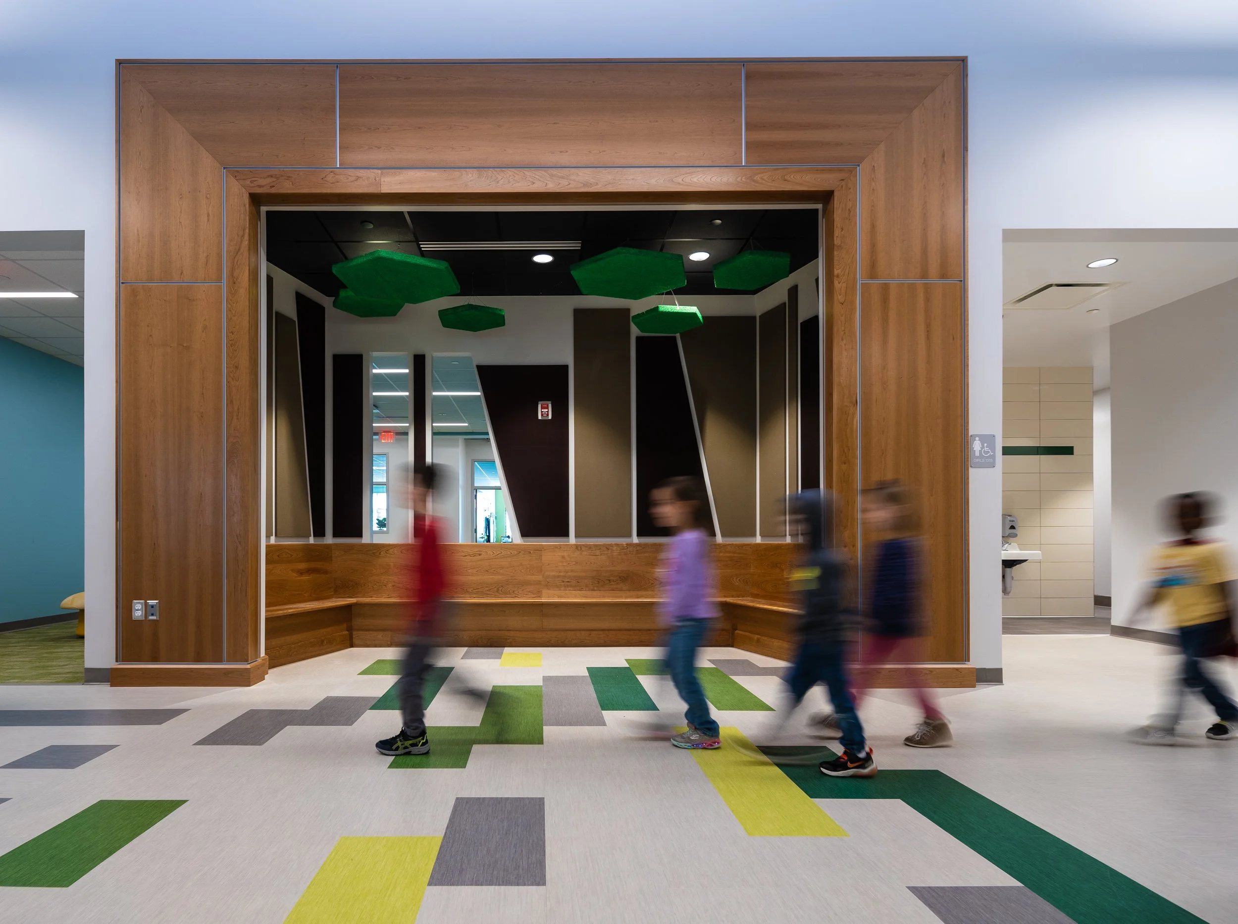 Reading Area at Woods Creek Elementary School
