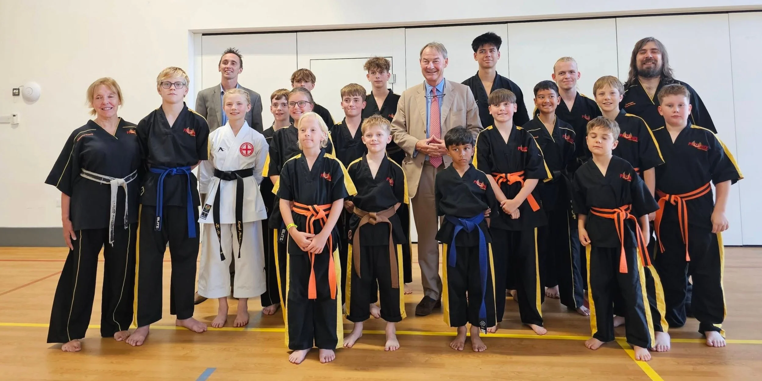Phoenix Karate School in Great Yarmouth receives GYSLT grant 