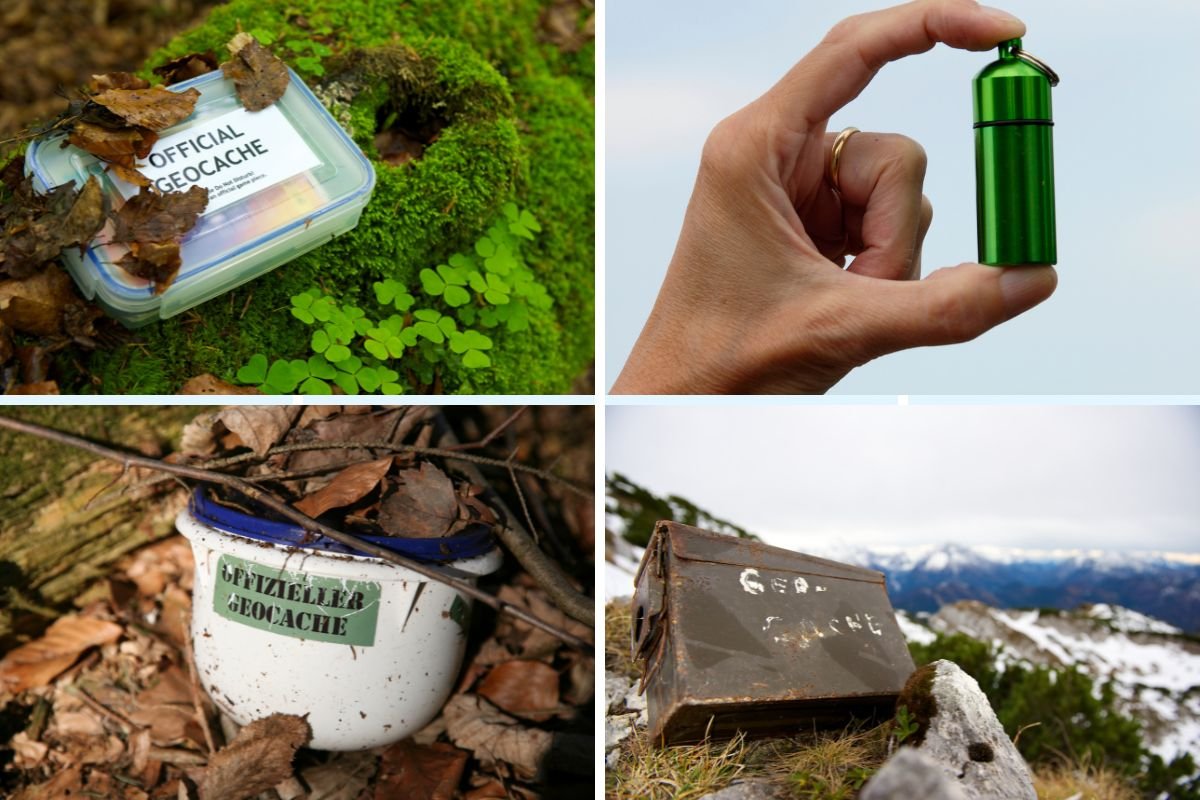 Different geocache images