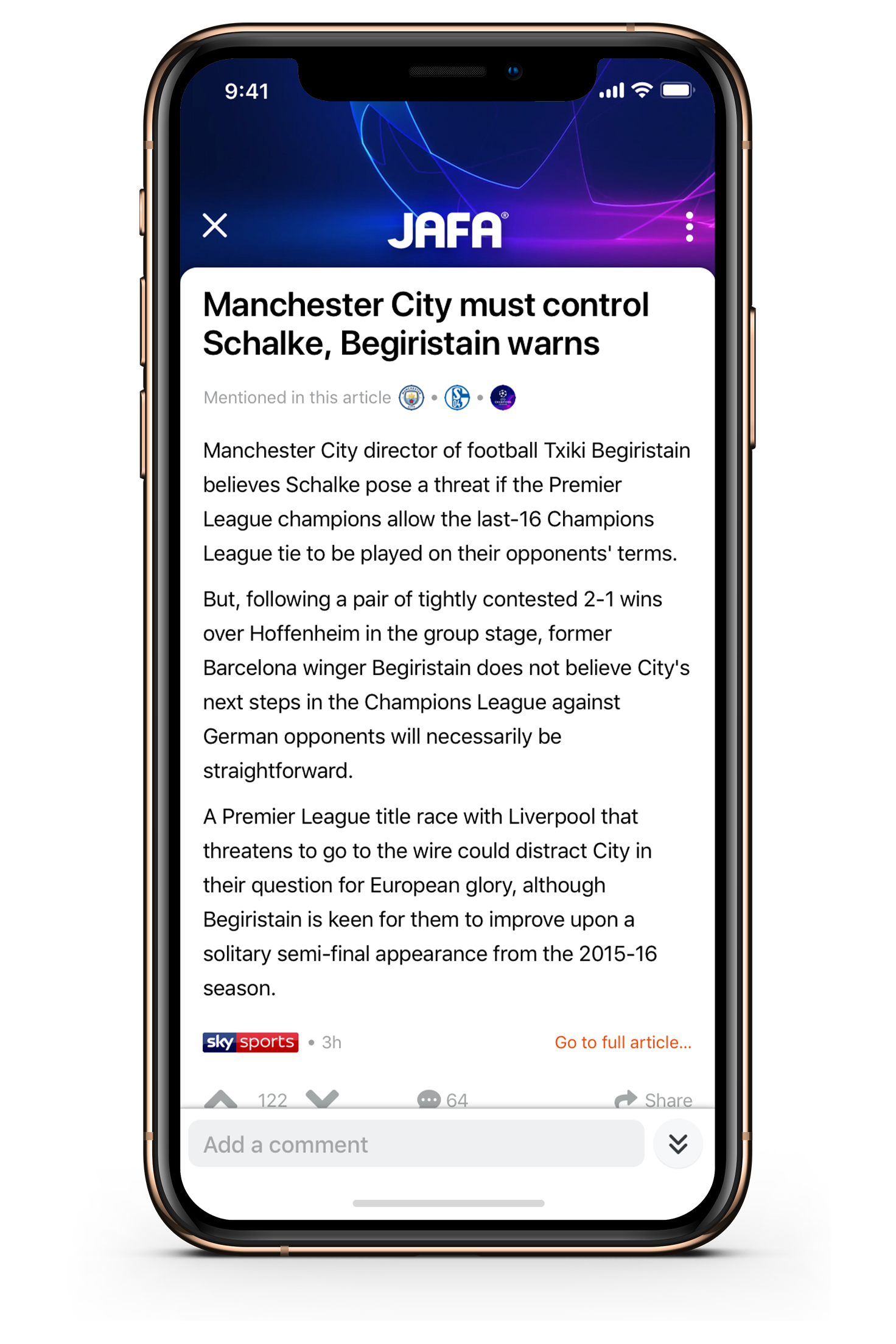 Bitesized articles.