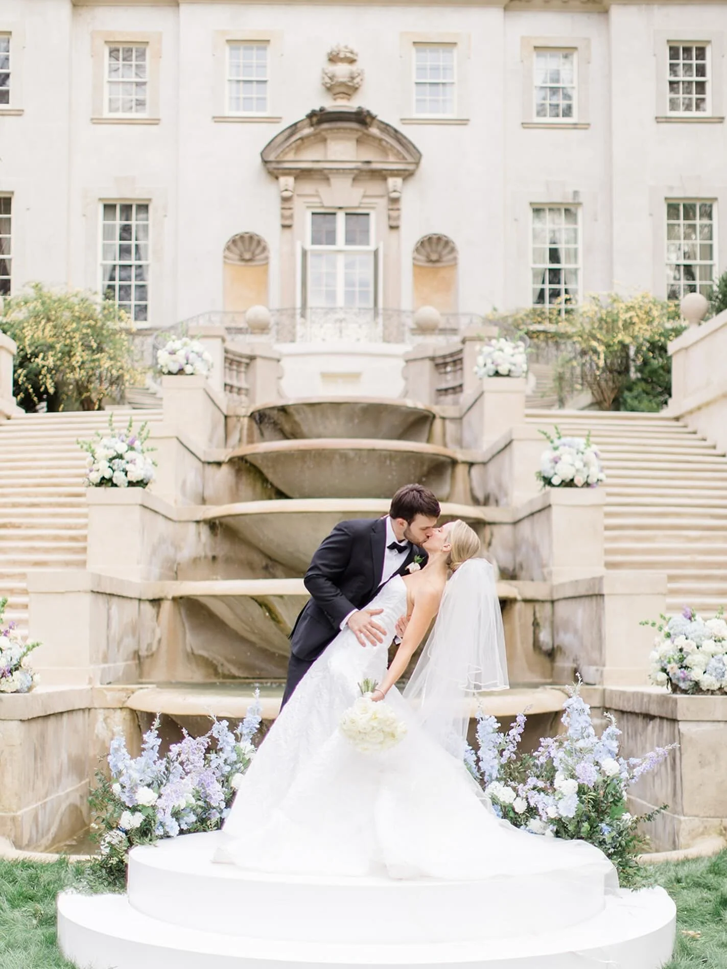 Dip and Kiss is the new &ldquo;traditional &ldquo; way to end a ceremony and make your marriage official! 

Who will be &ldquo;dipping and kissing&rdquo; in 2026 or 2027? 

Venue @ahcweddings 
Flowers @boldeventsatl 
Photographer @madisoncarterphotog