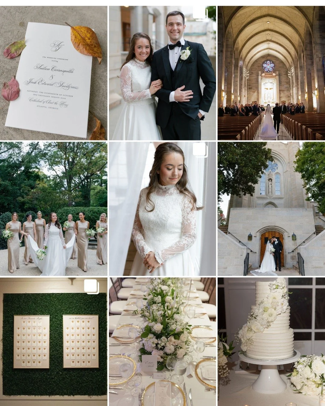 Andrea and Jack... their wedding day was full of love, kindness and smiles this fall. I don't think the bride stopped smiling all day, which we loved! It was such an honor to be their wedding coordinator for this special day alongside an amazing vend