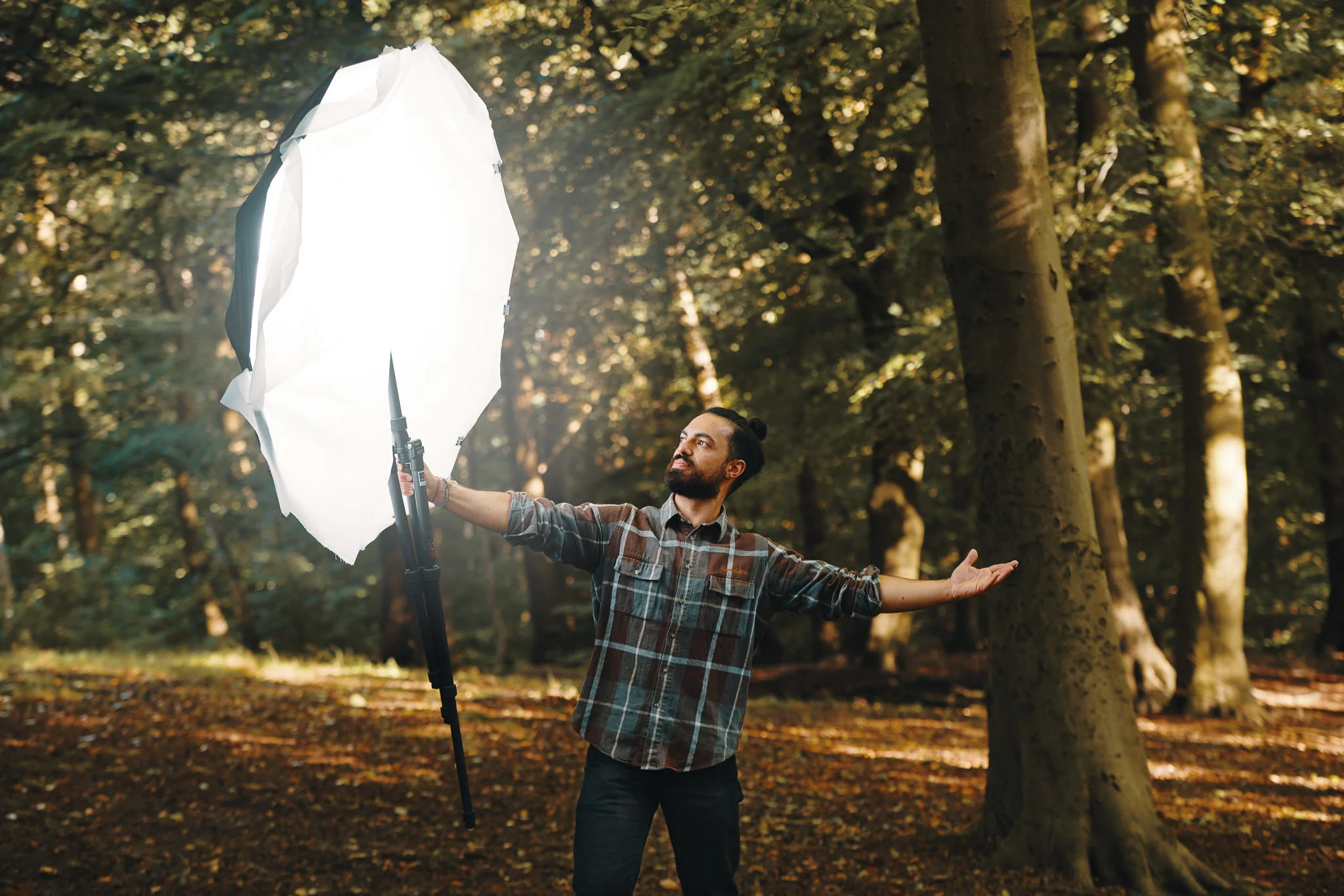 A moment after the shooting for the photo story "Seedling" with theMiddletonCorpus.