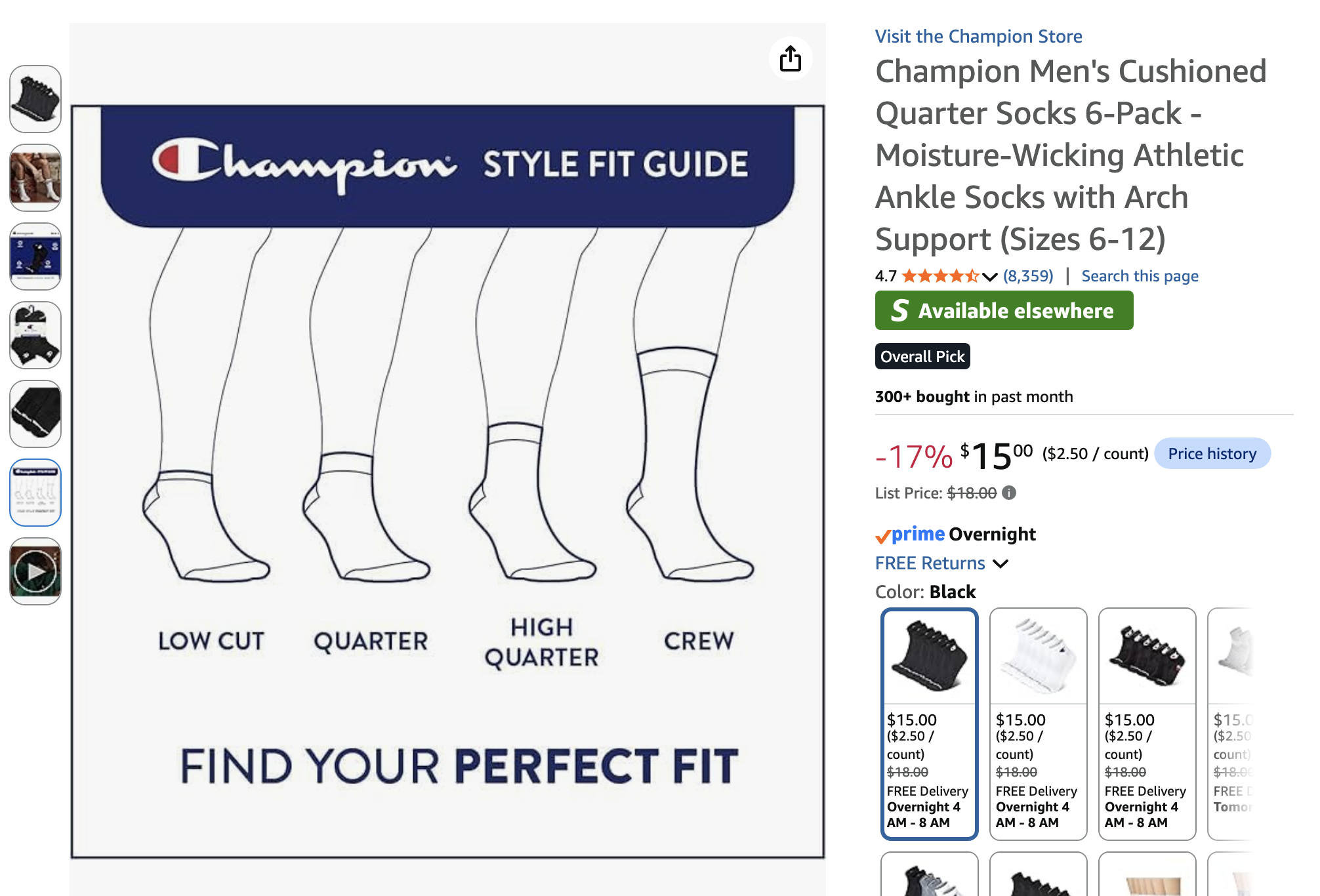 Champion Infographics for Amazon
