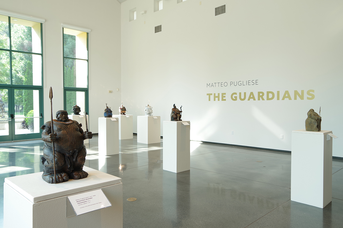 Matteo Pugliese: The Guardians; August 11, 2018 – January 6, 2019 Exhibition image courtesy of the Boise Art Museum