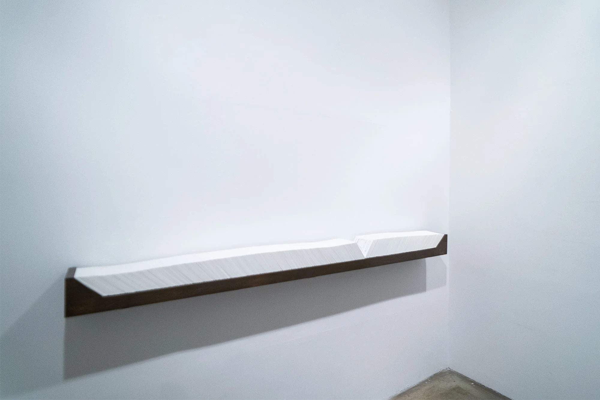 Installation view: The End & The Beginning; Alice Gibney and Sarah Irvin