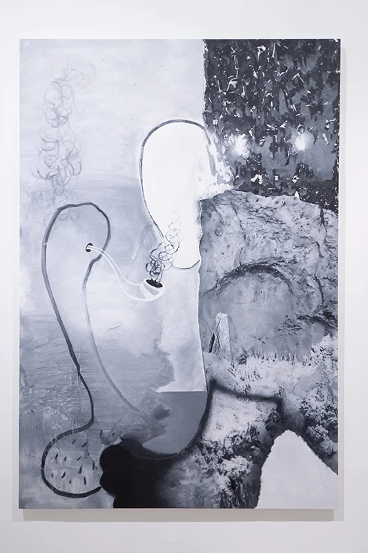 Installation view: Eric Helvie Leviathan
