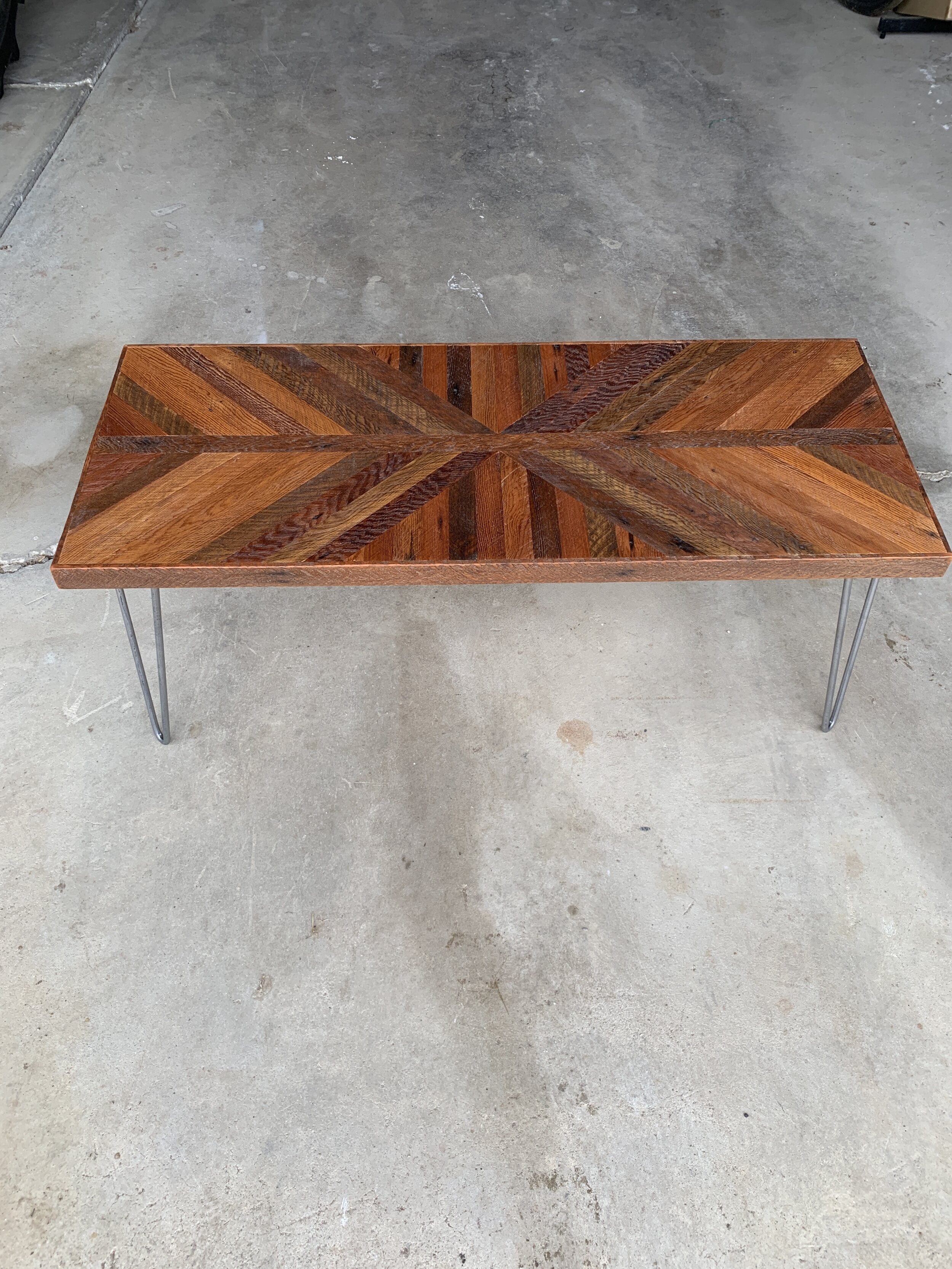 NOUVOMEUBLE Table 160 cm en bois et métal industrielle SAN FRANCISCO pas  cher 