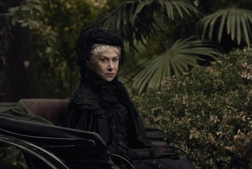 Helen Mirren as Sarah Winchester. CBS Films.
