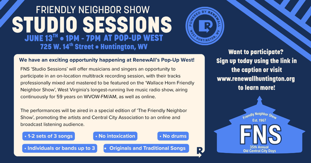 FNS Studio Sessions at RenewAll's Pop-Up West