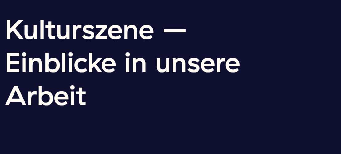 GRAND BEAUTY ist vertreten im Kulturszene-Magazin des Fonds Soziokultur, das vielfältige Projekte aus den Jahren 2021 / 22 portraitiert. Das Magazin ist digital frei verfügbar und kann ab März 2023 als Printversion kostenlos beim Fonds bestellt werde