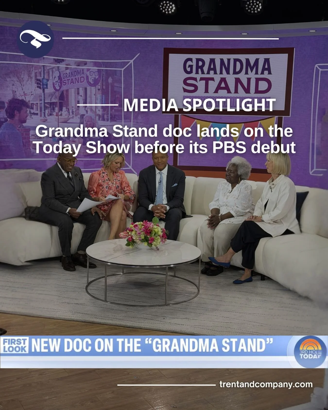 Before Grandma Stand officially premieres on PBS stations starting May 1, the incredible grandmas at the heart of the film sat down with the Today Show team to share the simple, powerful idea that&rsquo;s changing lives: just sit, listen, and talk.

