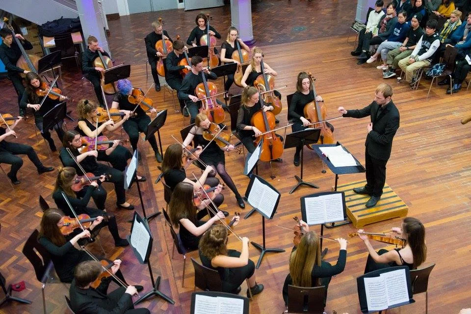 Performing with LUUMS Symphony Orchestra, 2/12/17