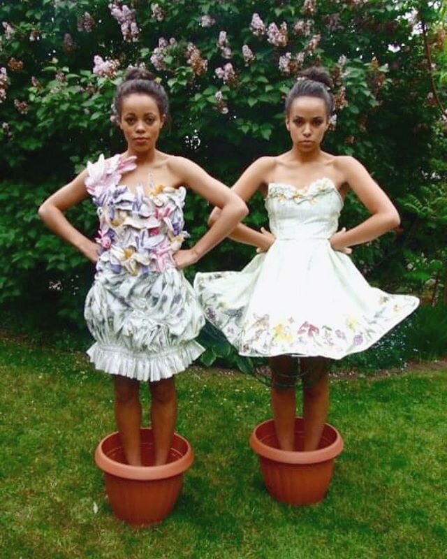 Timehop told me my flower pot girls are 10 years old today!! 🌿🌻
.
.
.

One of the best years EVERRRRR-Art Foundation, was so fun and formative for my love of all things creative. Amazing teachers, pals and projects. Couldn&rsquo;t recommend enough 