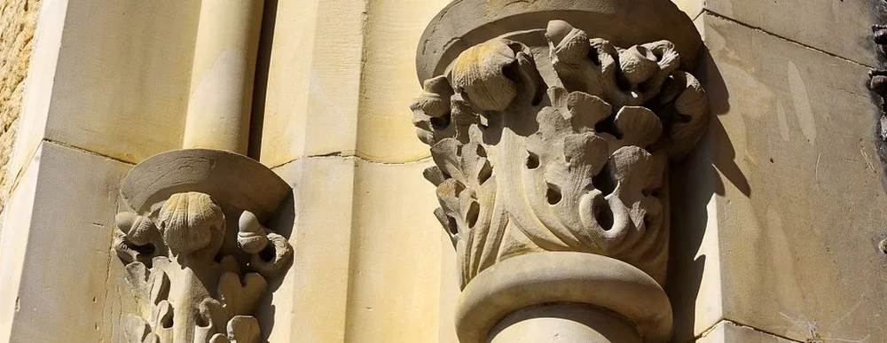 Entry portal at St. Joseph Cathedral, Colombus, OH. source