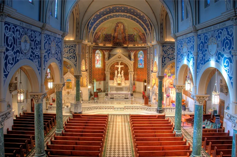 St. Cecilia Catholic Church in St. Louis, MO. Photo credit: Jeff Geerling .