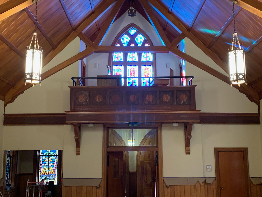 Historic Loft Woodwork Uncovered