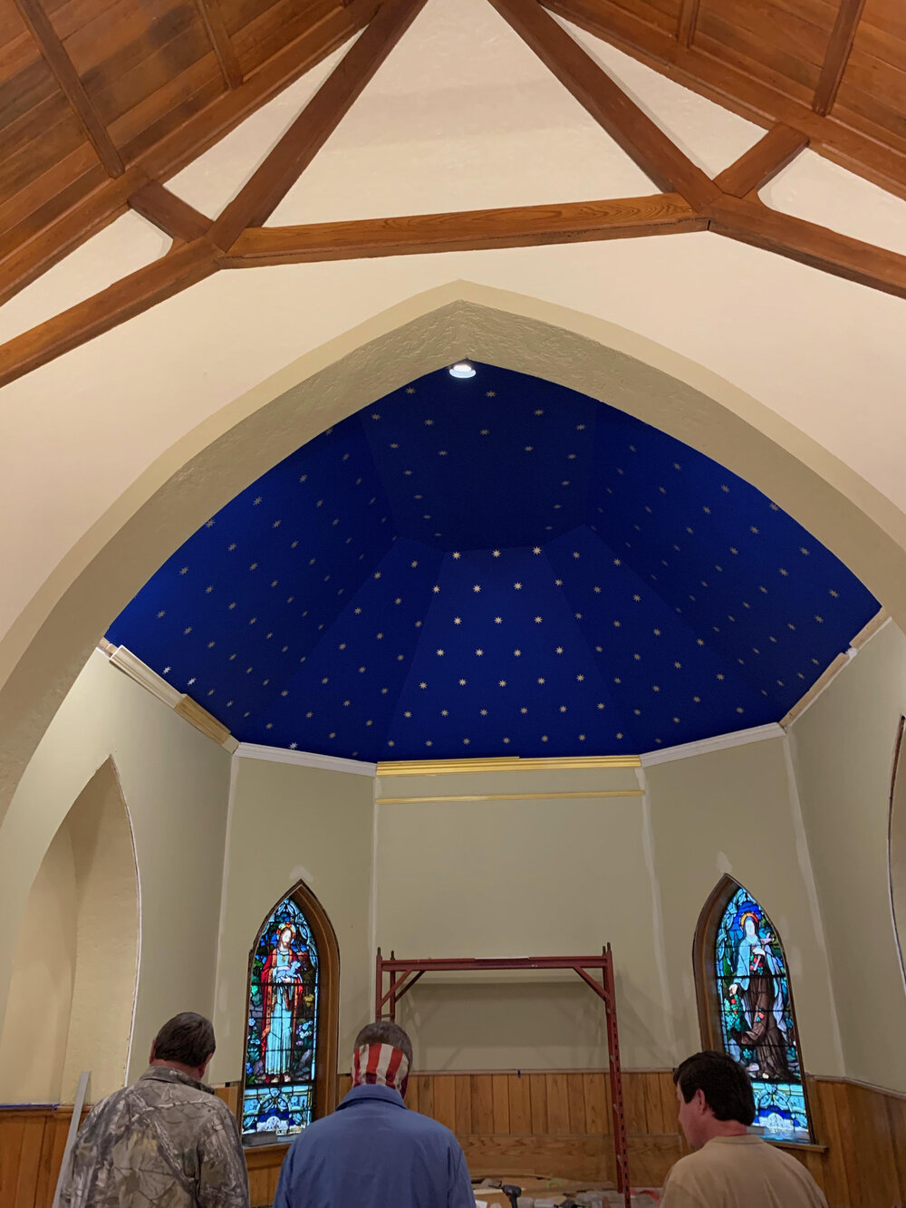 Painted Apse Ceiling