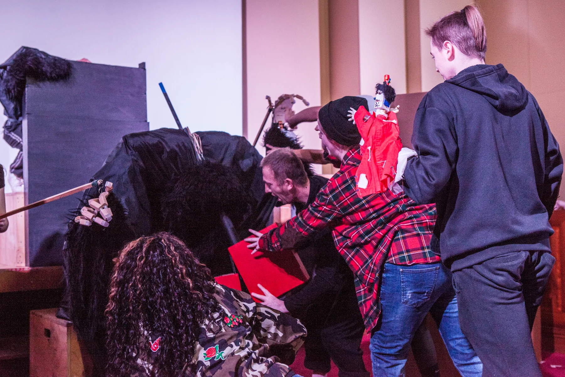 Jack, Jill and the Beanstalk pantomime performed at The Civic Centre