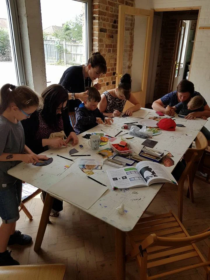 Healthy Families Programme craft activity.