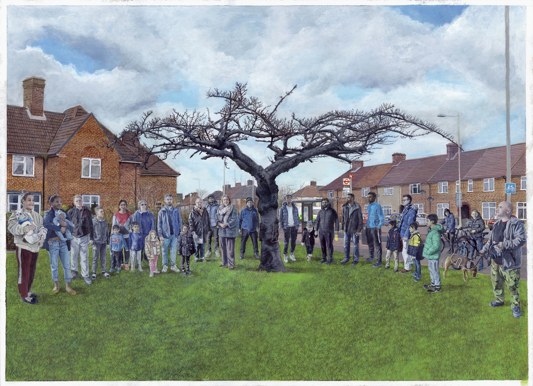 Walnut Tree Road by Wouter Osterholt