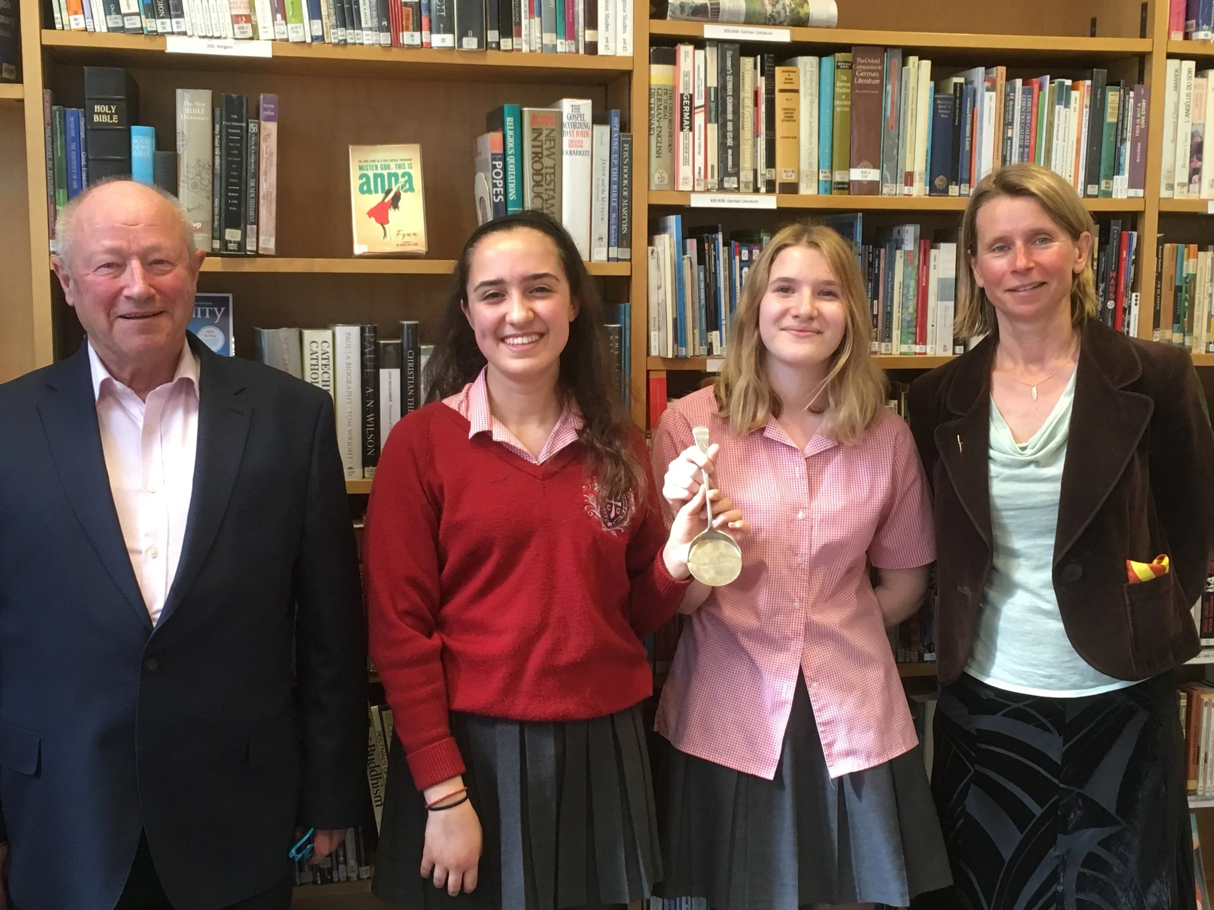 Judge at Francis Holland School debate