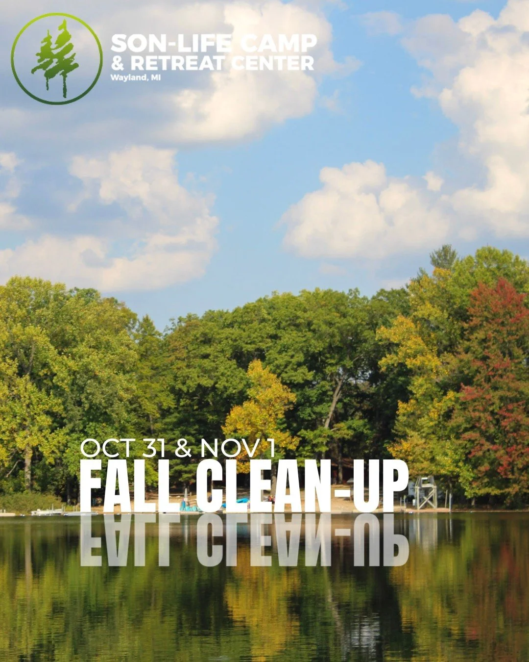 It&rsquo;s that time of year! Join us for Fall Clean-Up on October 31 &amp; November 1 as we get camp ready for winter. Come for a few hours or the whole day &mdash; every bit of help makes a difference! 🙌
Link in bio for more information!